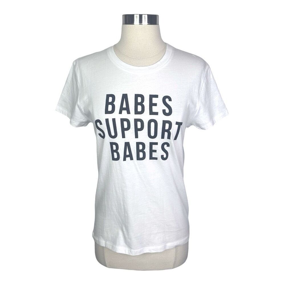 Prince Peter Collection Babes Support Babes Crew Neck Tee - Size XS